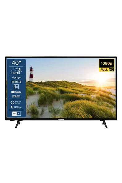 Telefunken 40"-102cm Fullhd Smart Wıfı Bt Led Tv ürün görseli 1