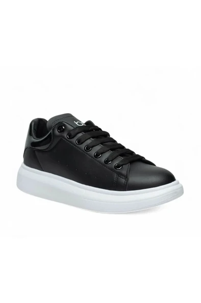Best Of 150-26 Deri Anatomik Sneaker Siyah Beyaz 36-40 ürün görseli 1