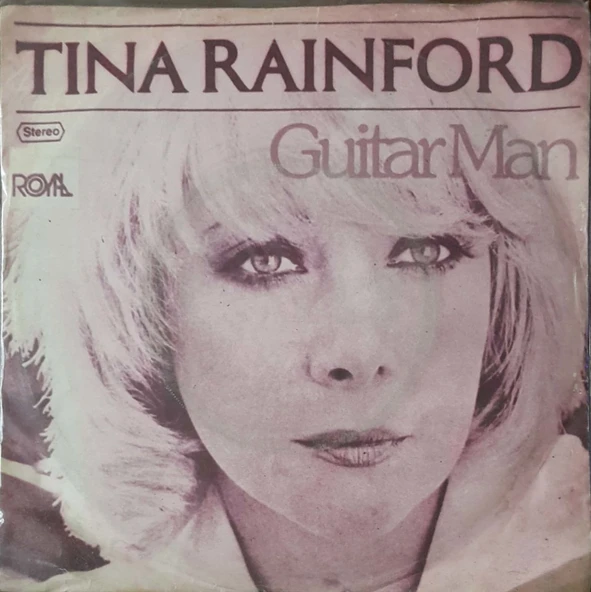 Tina Rainford Guitar Man 45lik Plak ürün görseli 1