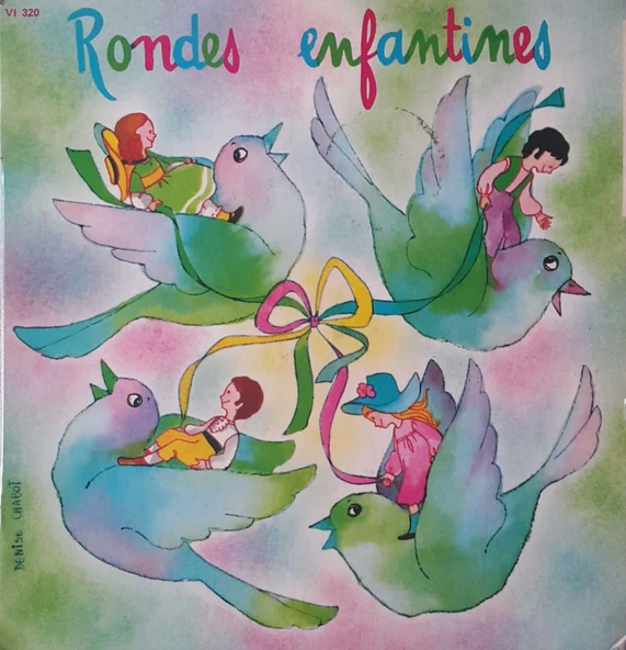 Rondes Enfantines (Vol 1) Chantees Par Les Petits Carillonneurs 45lik Plak ürün görseli 1