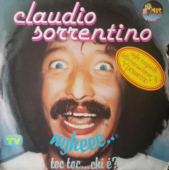 Claudio Sorrentino Toc Toc Chi E'..... 45lik Plak ürün görseli 1