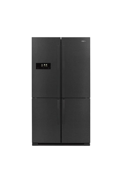 910lt Puzzle Dark Inox No-Frost Buzdolabı ürün görseli 1