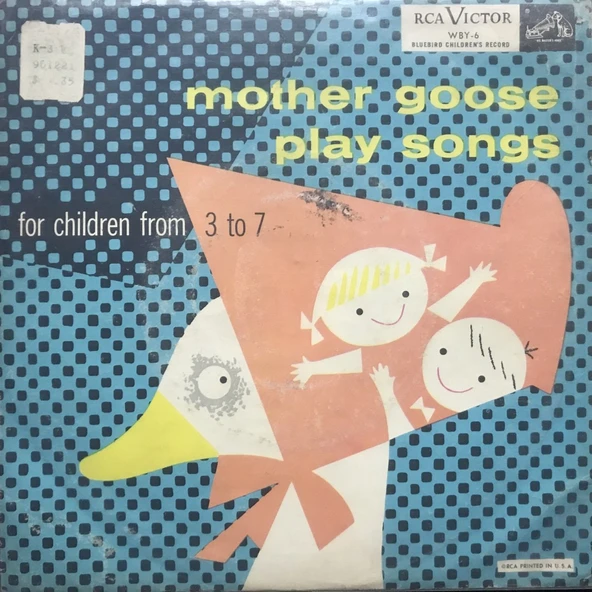 Mother Goose Play Songs 45lik Plak ürün görseli 1