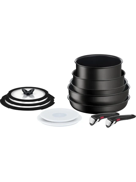 TEFAL Ingenio Exception Titanyum 6X Büyük Set 12 Parça ürün görseli 1