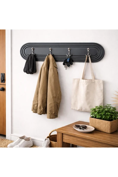 OSSEMOB CNC İŞLEME ANTRİSİT MEMBRAN ASKILIK (80CM X 25CM) ürün görseli 1