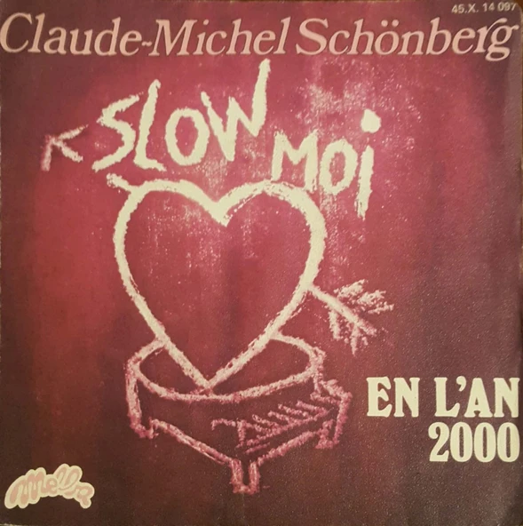 Claude - Michel Schönberg Slow - Moi 45lik Plak ürün görseli 1