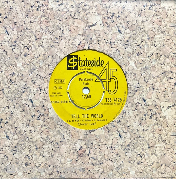 Clover Leaf Tell The World 45lik Plak ürün görseli 1