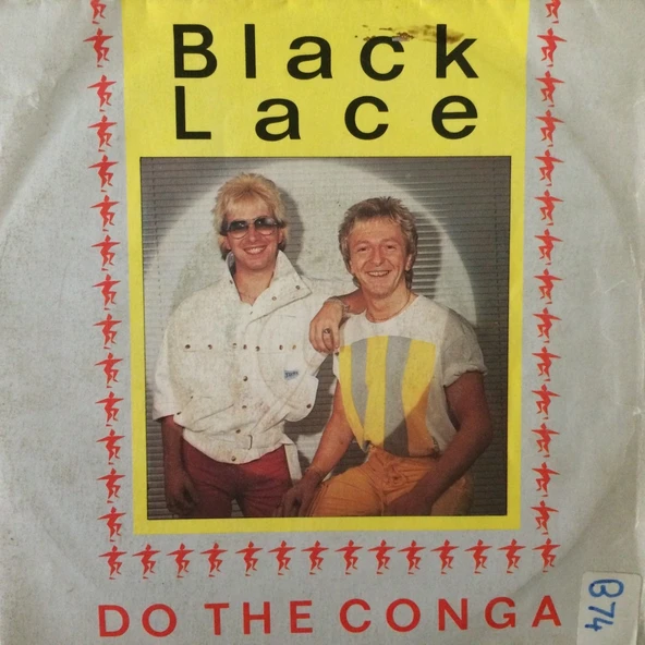 Black Lace Do The Conga 45lik Plak ürün görseli 1