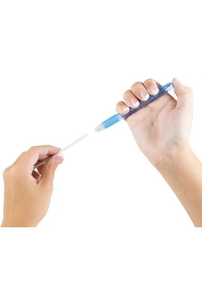 Tombow Mono Knock 3.8mm Kalem Silgi Şeffaf Mavi ürün görseli 1