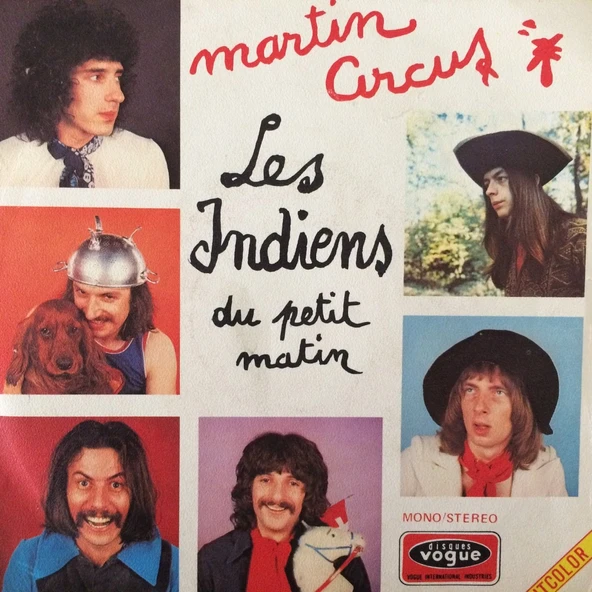 Martin Circus Les İndiens Du Petit Matin 45lik Plak ürün görseli 1