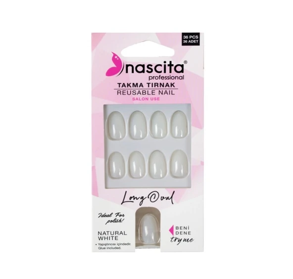Nascita 36'lı Long Oval Takma Tırnak - 139 ürün görseli 1