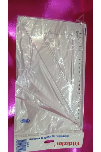 Yıldızlar Yayınları Yıldız Gönye Seti (26 CM) 45-60 Cc ürün görseli 1