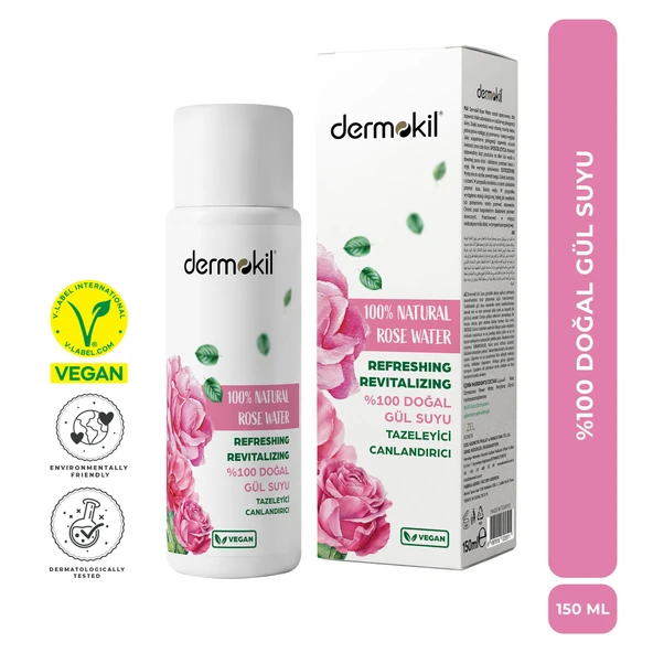 Dermokil %100 Doğal Gül Suyu 150 ml ürün görseli 1