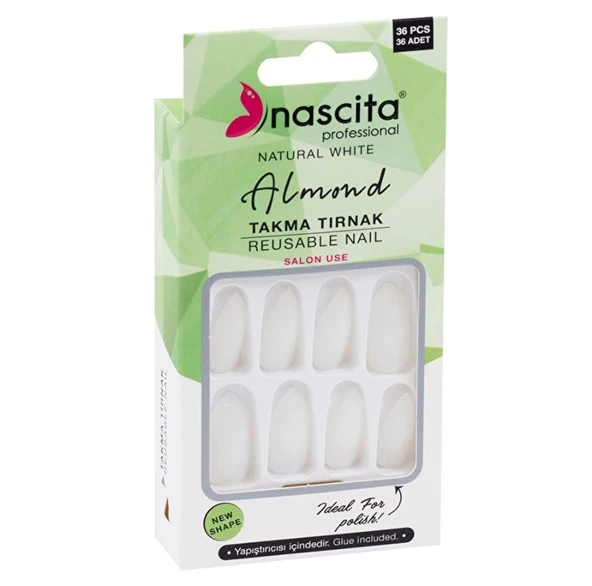 Nascita 36'lı Almond Takma Tırnak - 138 ürün görseli 1