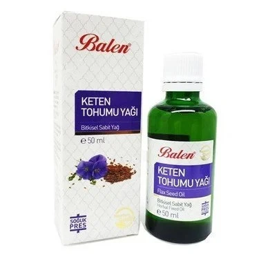 BALEN KETEN TOHUMU YAĞI (Soğuk Pres) 50 ML ürün görseli 1