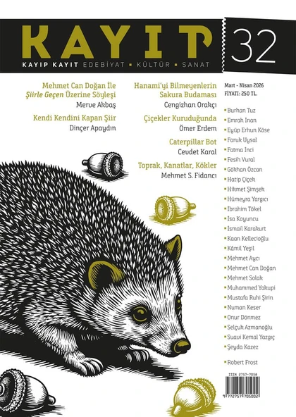 Kayıp Kayıt Dergi 32.Sayı Mart-Nisan 2026 ürün görseli 1