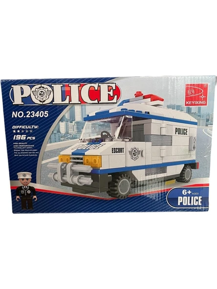 Asya Oyuncak Ausini Polis Set 194 Parça Yapım Seti Big23405 ürün görseli 1