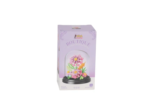 Asya Oyuncak Fanuslu Çiçek Bricks C7725-P2334 ürün görseli 1