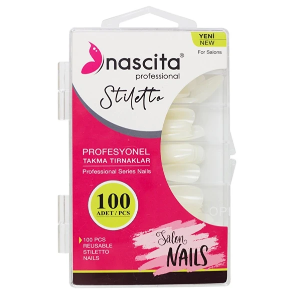 Nascita 100'lü Kutulu Stiletto Takma Tırnak - 164 ürün görseli 1