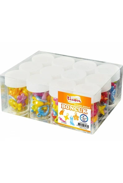 Ticon Boncuk Büyük Tüp 167832 (12 Li Paket) ürün görseli 1