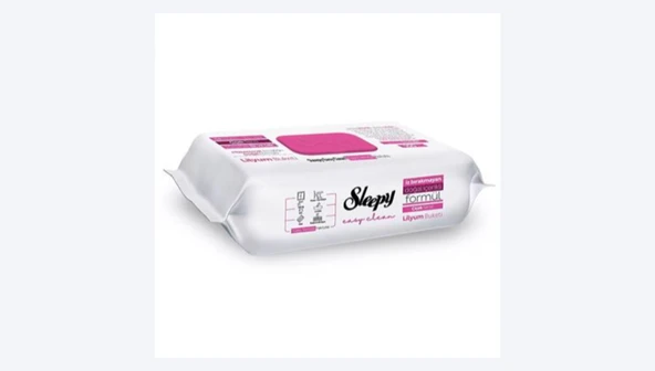 ŞeyliŞeyler - Sleepy Easy Clean Lilyum Buketi Yüzey Temizlik Havlusu 100 Yaprak 1 Paket ürün görseli 1
