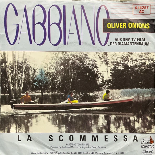 Gabbiano La Scommessa 45lik Plak ürün görseli 1