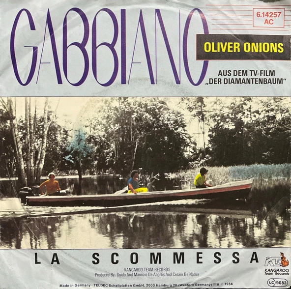 Gabbiano La Scommessa 45lik Plak - Resim 2