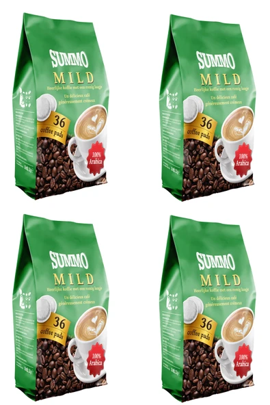 SUMMO Mild 144'lü Avantaj Paketi (36X4) Senseo Pod Kahve Kapsülü ürün görseli 1