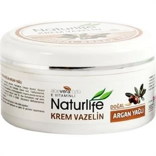 Naturlife Doğal Argan Yağlı Krem Vazelin 125 ml ürün görseli 1