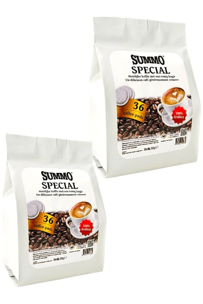 SUMMO Senseo Pod Special Pod Kahve 72 Adet (2x36 Pod) ürün görseli 1