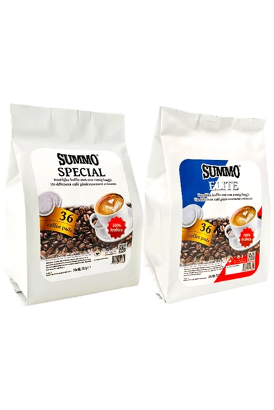 SUMMO Elite & Special Kombin Paket 72'li (36x2 Pod) ürün görseli 1
