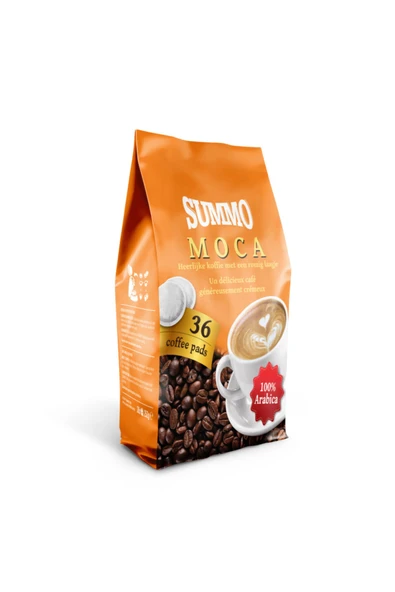 SUMMO Moca 36'lı Paket Senseo Pads Coffee Pod Kahve Kapsülü ürün görseli 1