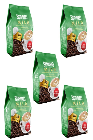 SUMMO Mild 180'lü Avantaj Paketi (36x5) Senseo Pod Kahve Kapsülü ürün görseli 1