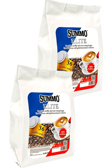 SUMMO Senseo Pod Elite Ped Kahve 72 Adet (2X36 PED) ürün görseli 1