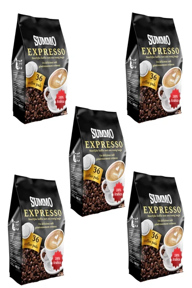 SUMMO Espresso 180'lü Avantaj Paketi (36X5) Senseo Pad Kahve Kapsülü ürün görseli 1