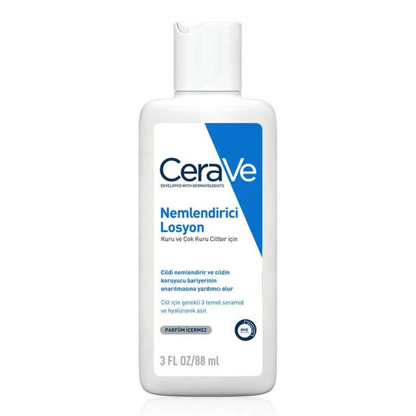 Cerave Nemlendirici Losyon Kuru ve Çok Kuru Ciltler 88 ml ürün görseli 1