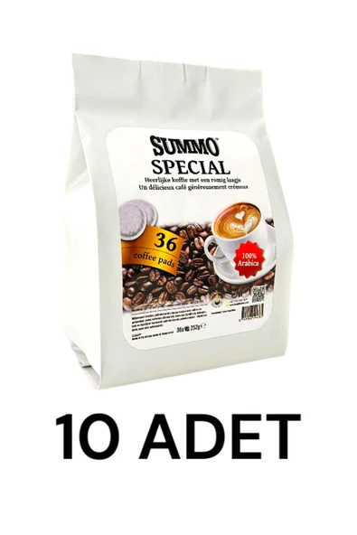 SUMMO Special Coffee Pods 360'lı Süper Avantaj Paketi (36x10) Pot Kahve Kapsülü ürün görseli 1