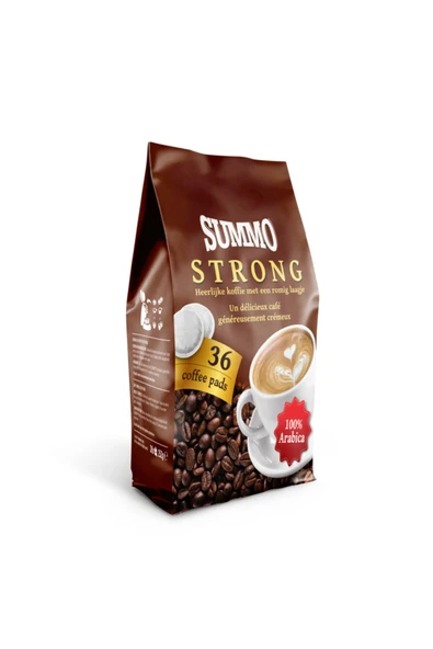 SUMMO Strong Senseo Pads 36'lı Paket Kahve Kapsülü ürün görseli 1