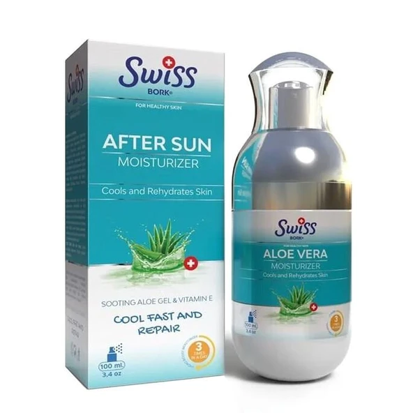Swiss Bork Aloe Vera Krem 100 ml ürün görseli 1