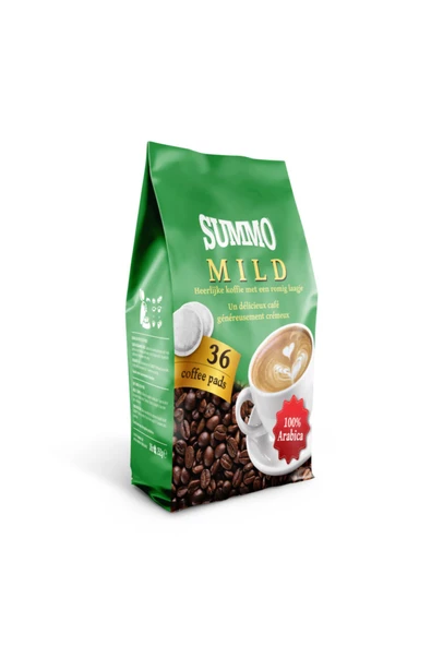 SUMMO Mild 36'lı Paket Senseo Pod Kahve Kapsülü ürün görseli 1
