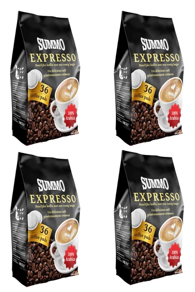 SUMMO Espresso 144'lü Avantaj Paketi (36X4) Senseo Pads Kahve Kapsülü ürün görseli 1