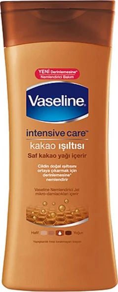 Vaseline Intensive Care Kakao Işıltısı Nemlendirici Losyon 400 ml ürün görseli 1