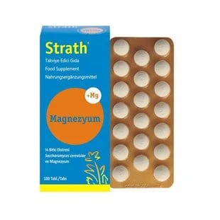 Strath Magnezyum 100 Tablet ürün görseli 1