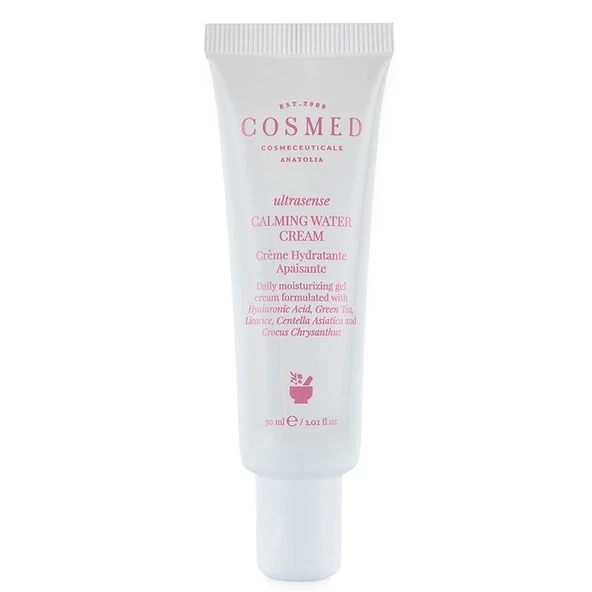 Cosmed Ultrasense Calming Water Cream - Hassas Ciltler için Yatıştırıcı Su Bazlı Nemlendirici Yüz Kremi 30 ml ürün görseli 1
