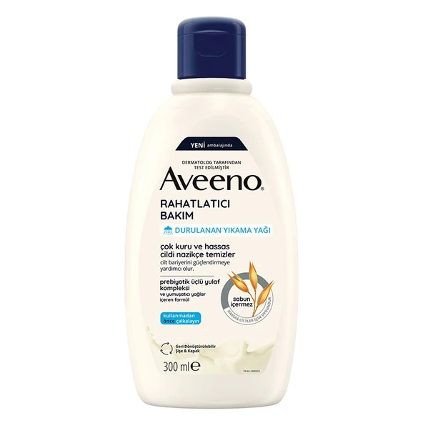 Aveeno Durulanan Rahatlatıcı Bakım Yağı 300 ml ürün görseli 1