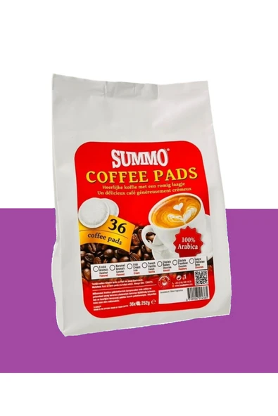 SUMMO Senseo Pod French Vanilla Aromalı Pod Kahve 36'lı ürün görseli 1