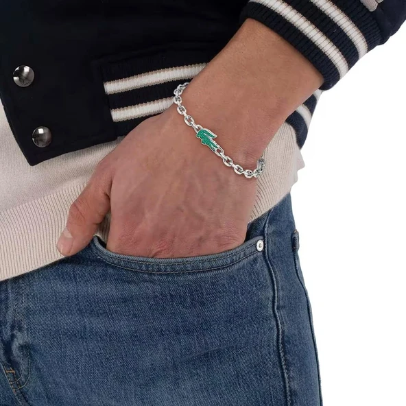 Lacoste LACJ2040610 Erkek Bileklik - Resim 4