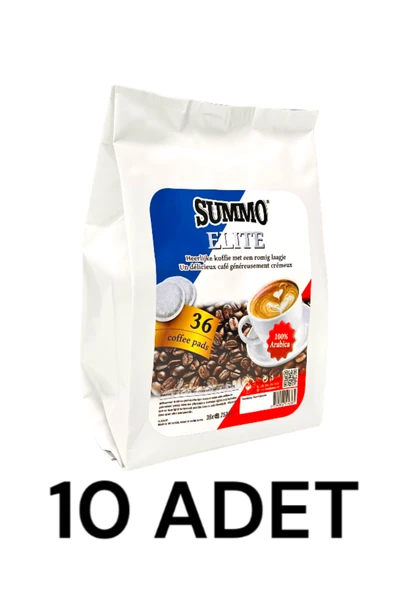 SUMMO Elite Coffee Pads 360'lı Süper Avantaj Paketi (36x10) Pot Kahve Kapsülü ürün görseli 1