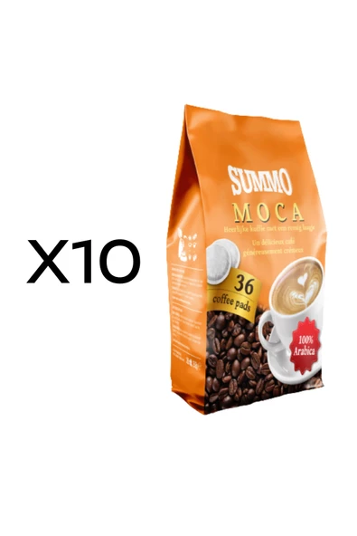 SUMMO Moca 360'lı Süper Avantaj Paketi (36X10) Senseo Pads Coffee Pod Kahve Kapsülü ürün görseli 1