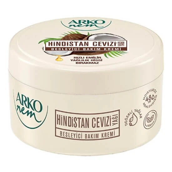 Arko Nem Krem Hindistan Cevizi Yağı 250 ml ürün görseli 1